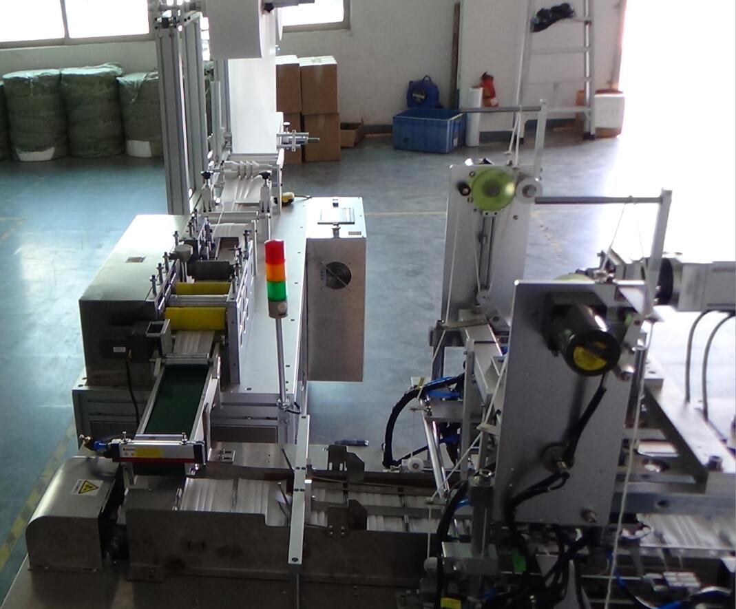 High speed face mask machine with full servo system one to 1 line mask making machine(图7)