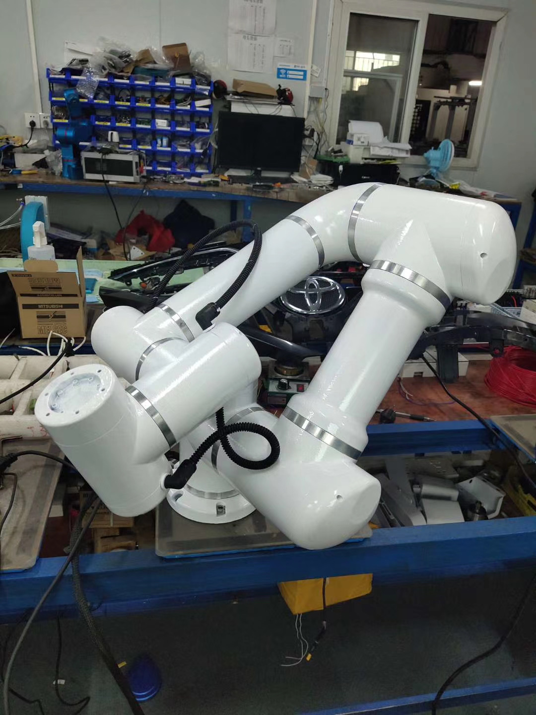 China educational robot 900mm working radius 6 axis robot(图7)