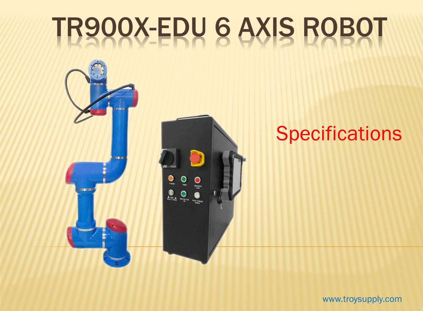 China educational robot 900mm working radius 6 axis robot(图1)