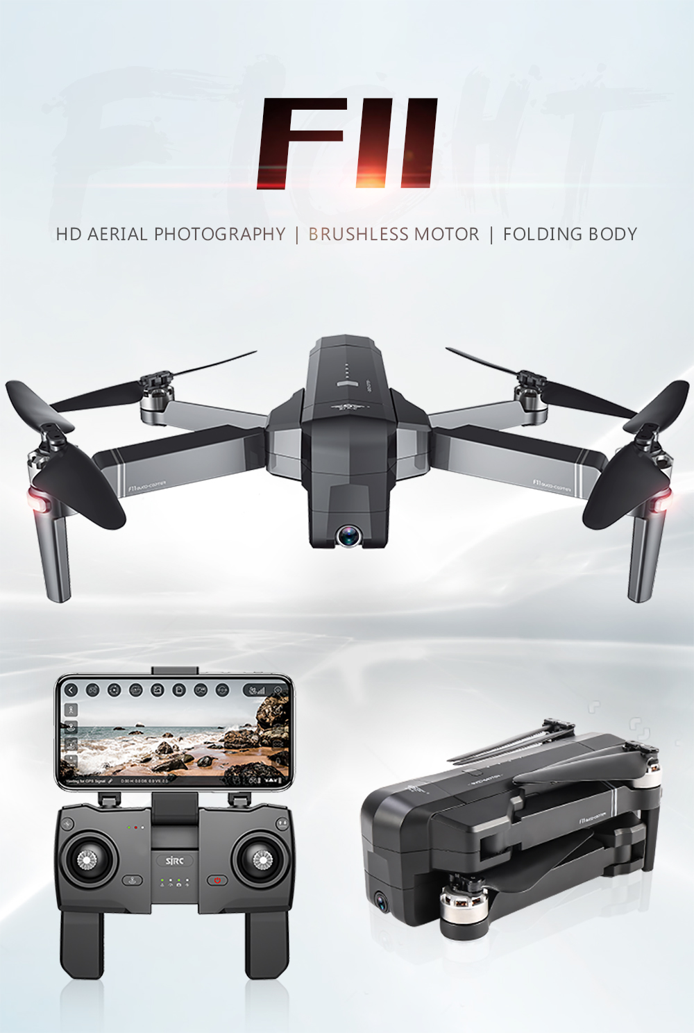 Drone SJRC F11 HD 1080P(图1)